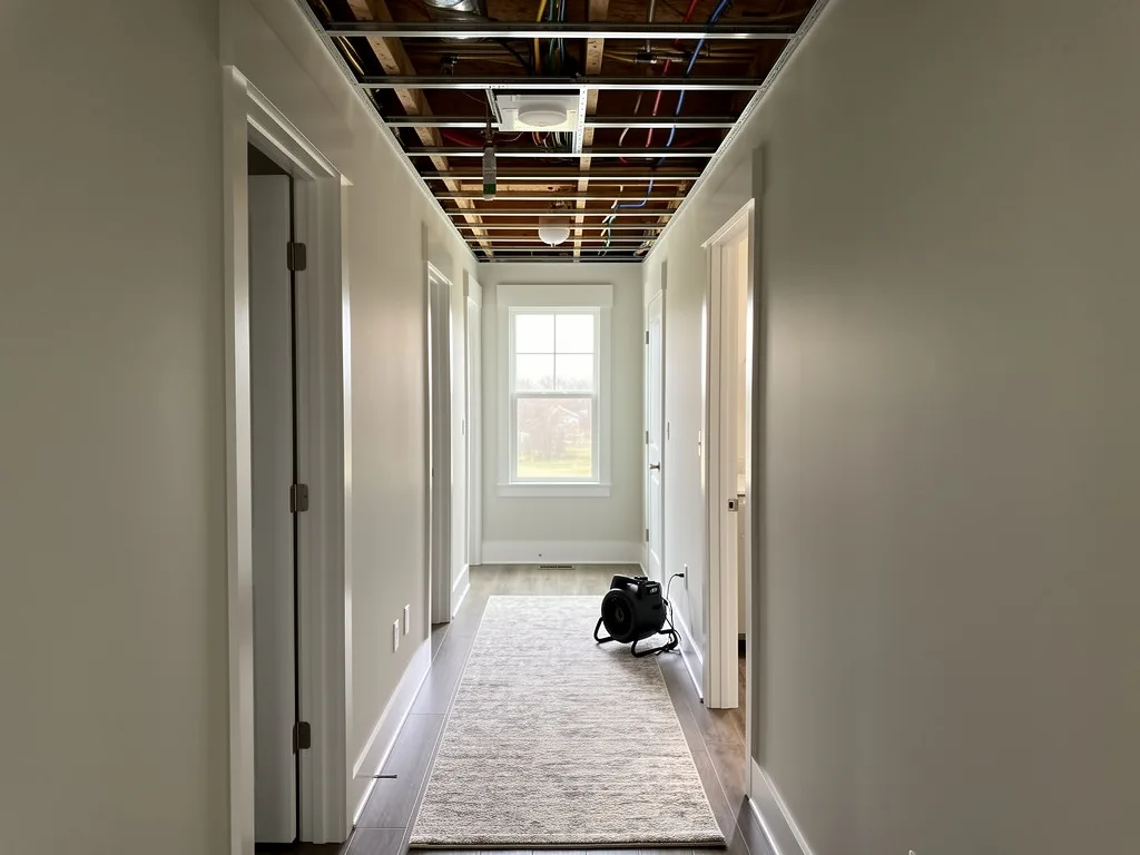 After: the job completed with Emergency Water Removal