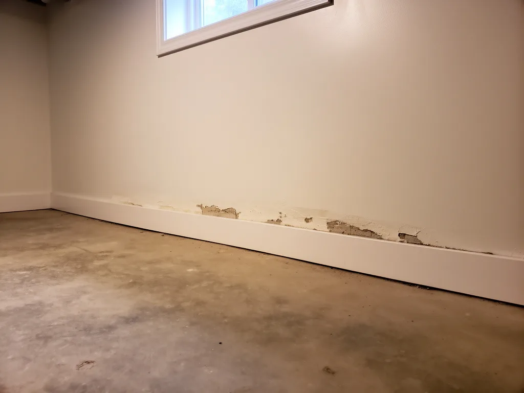 After: the job completed with Water Damage Restoration