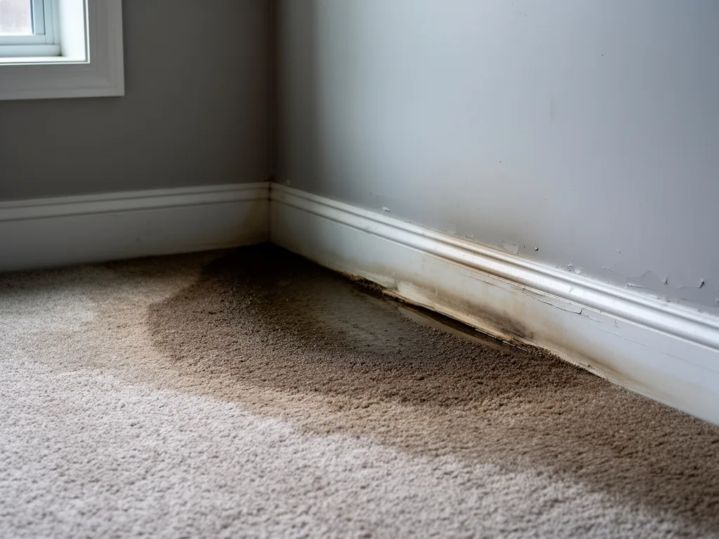 Before: the problem needing Water Damage Restoration